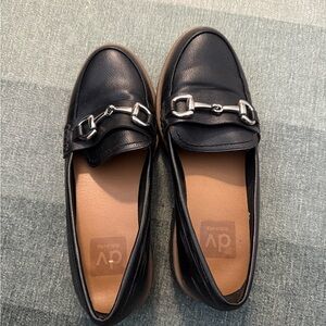 Gently Worn Dolce Vita Loafers With Chain Size 6.5